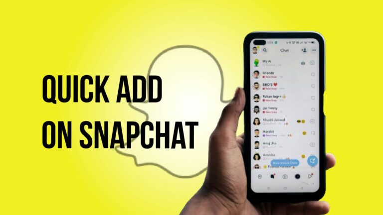 quick add on snapchat