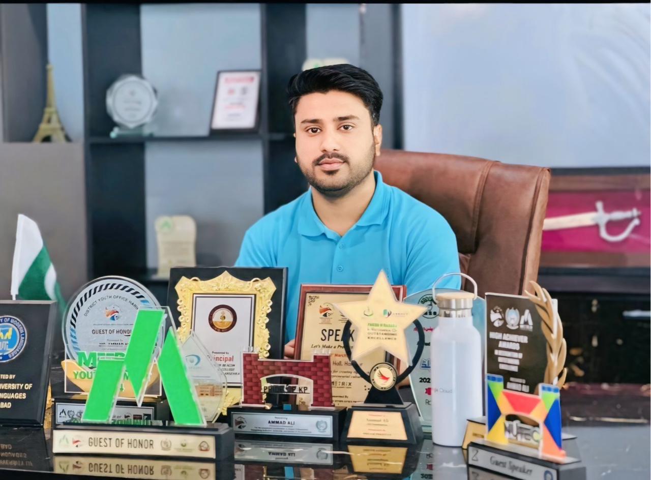Read more about the article RankingGrow CEO Ammad Ali Honoured with Pride of Pakistan Award